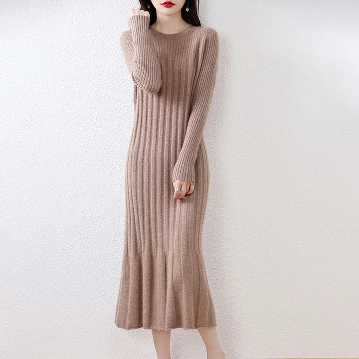 Valeria Warm Knitted Dress