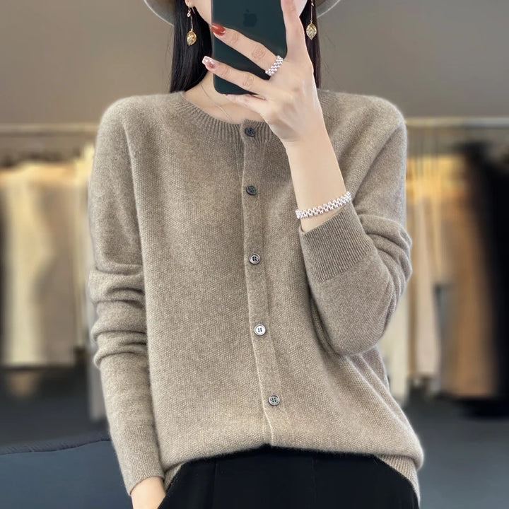 Emanuela Long-sleeved Cashmere Sweater