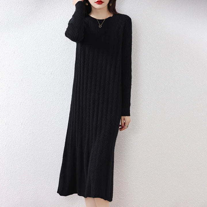 Valeria Warm Knitted Dress