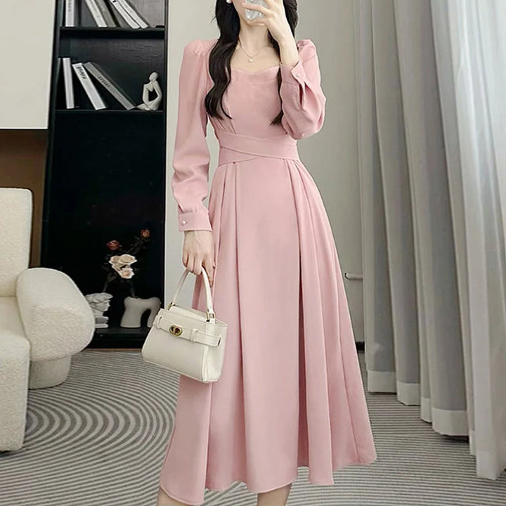 Caterina Long Sleeve Midi Dress