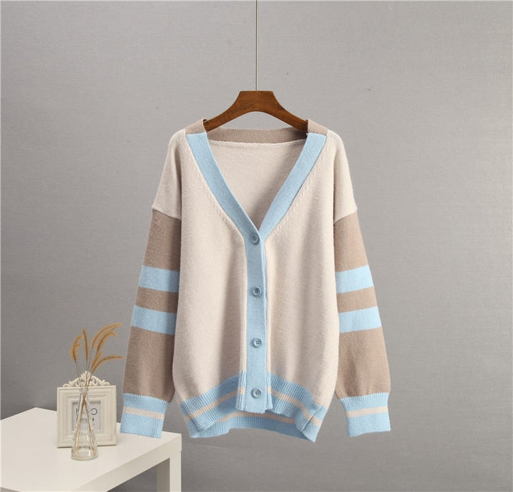 Avalon V-neck Oversized Sweater