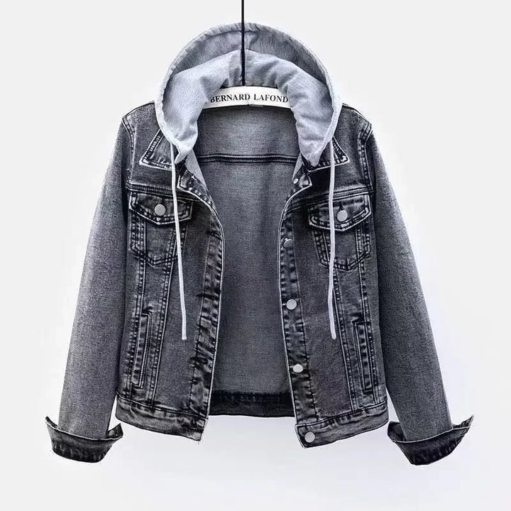 Savina Denim Hooded Jacket