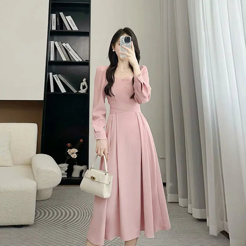 Caterina Long Sleeve Midi Dress