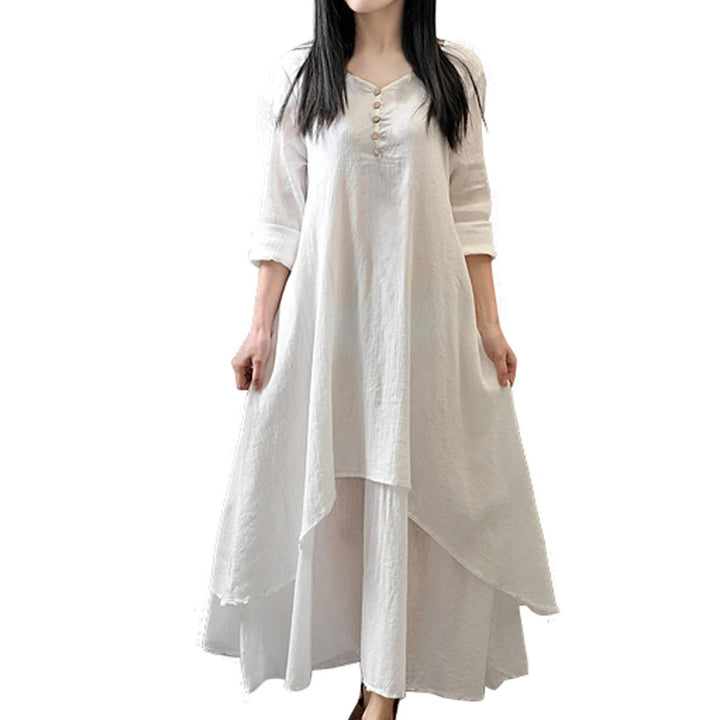 Alessia Linen Dress