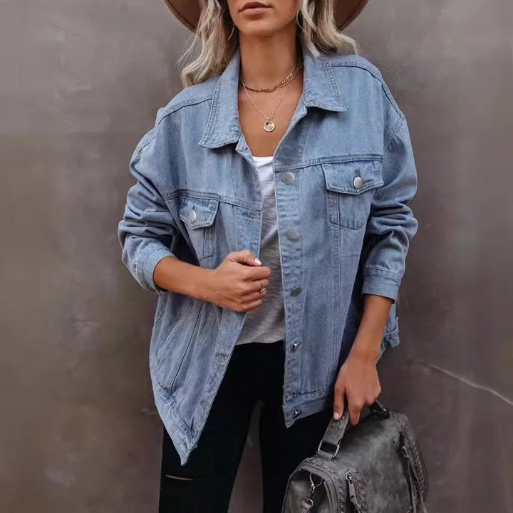 Renata Denim Classic Long Sleeve Jacket