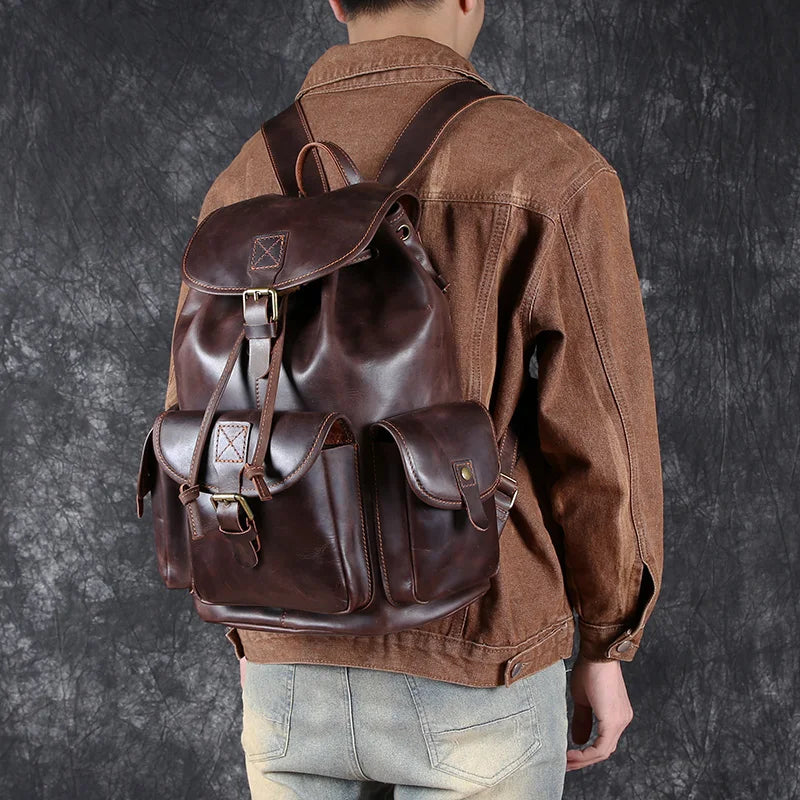 Domenico | Vintage Leather Backpack