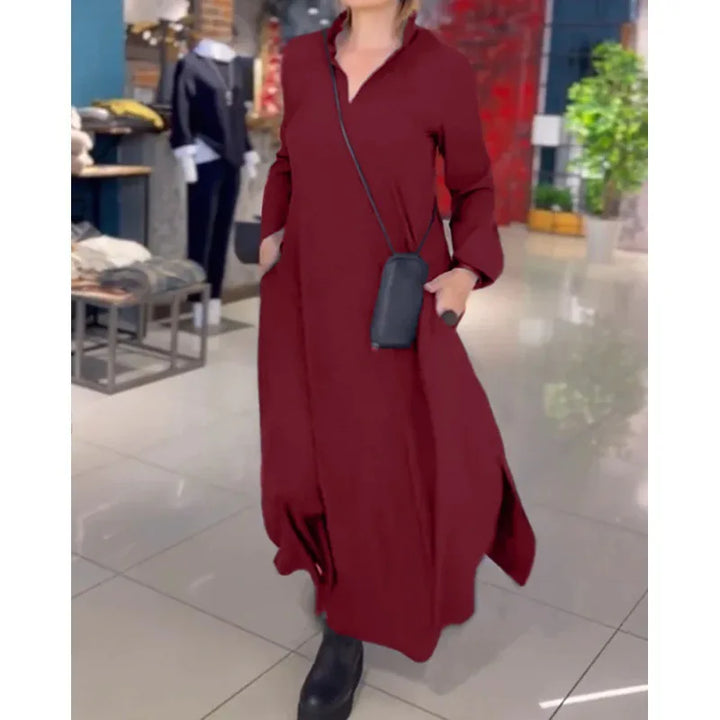 Evia Long Sleeve Dress