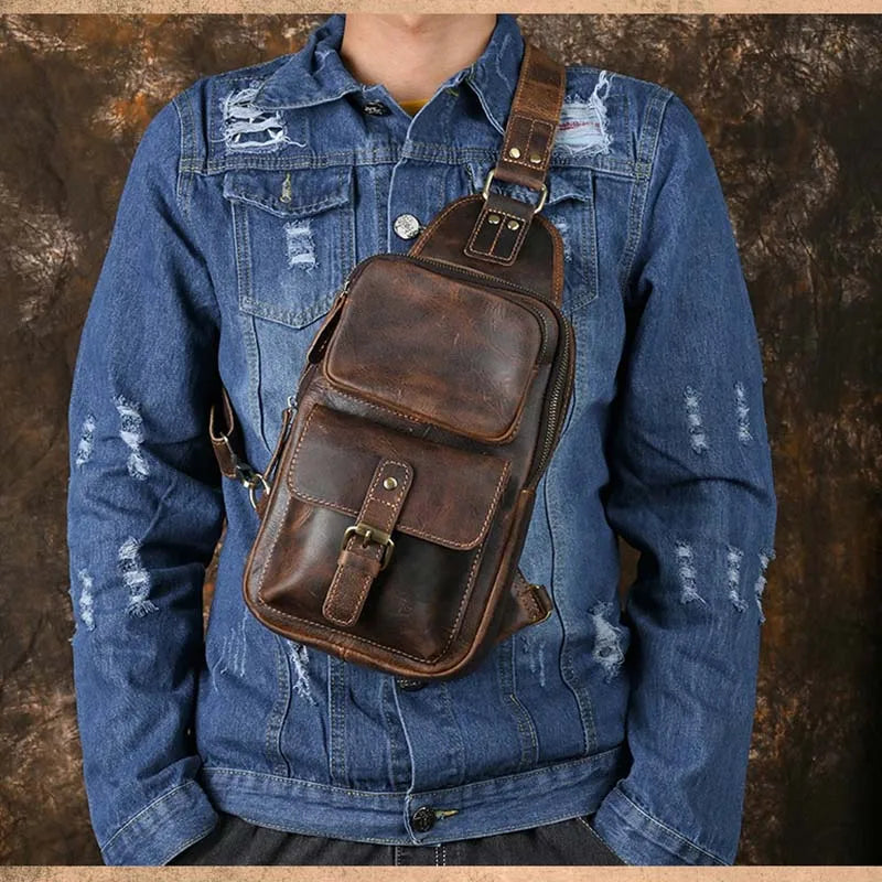 Roberto | Vintage Chest Bag