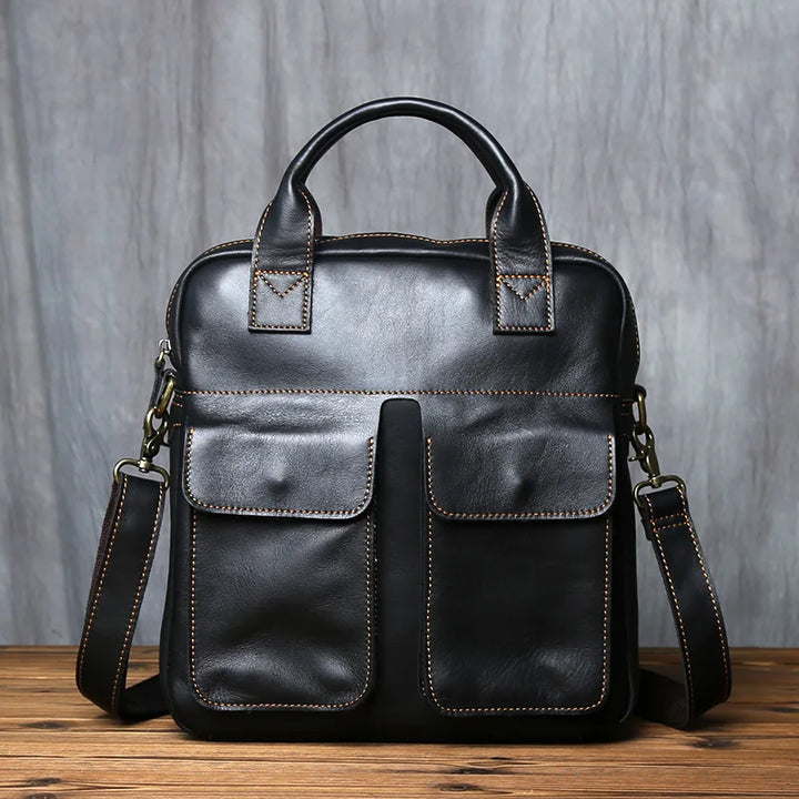 Luigi | Retro Leather Men's Handbag