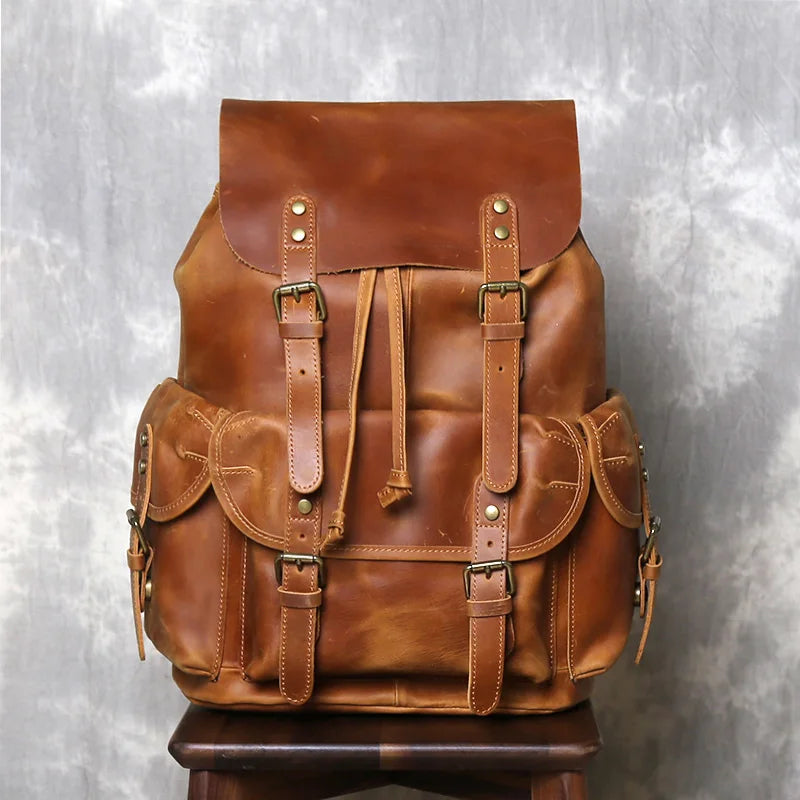 Fabio | Leather Backpack