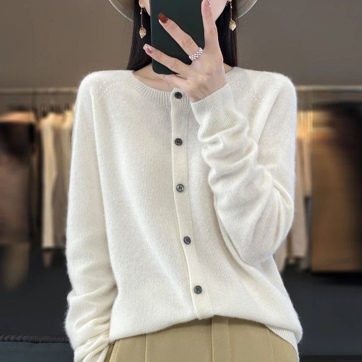 Emanuela Long-sleeved Cashmere Sweater