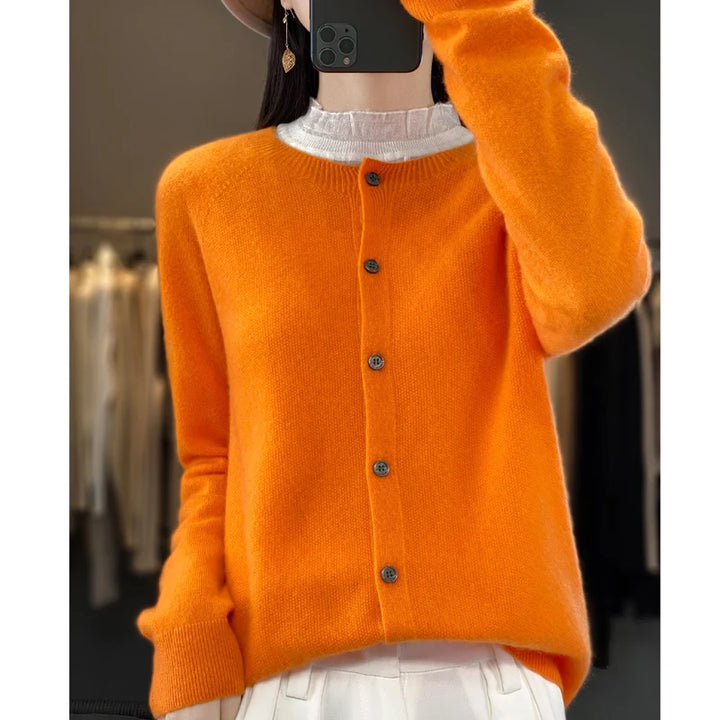 Emanuela Long-sleeved Cashmere Sweater