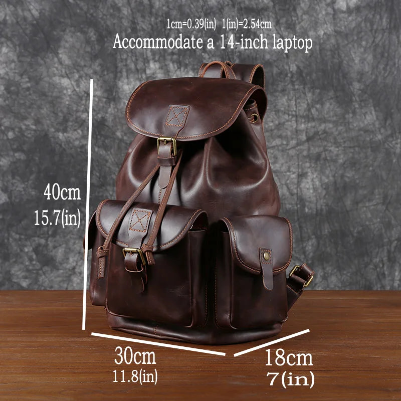 Domenico | Vintage Leather Backpack