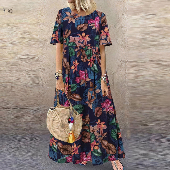 Loewe Elegant Comfortable Floral Summer Dress