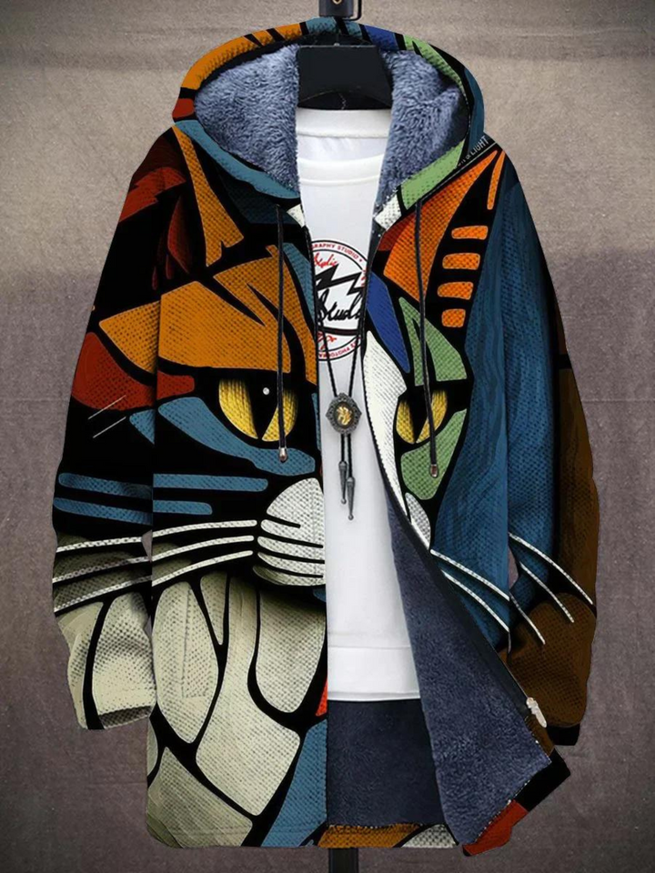 Zara | Luxurious Art-Inspired Cardigan