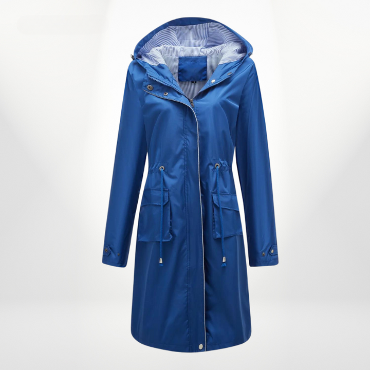 Lizaya | Elegant Trenchcoat Drawstrings
