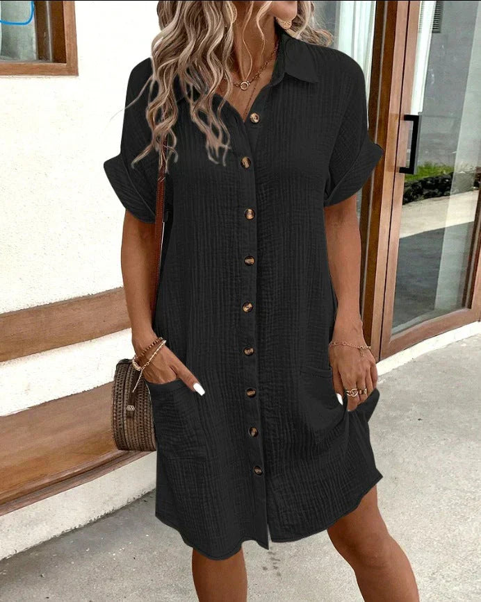 Cora Oversized Polo Dress