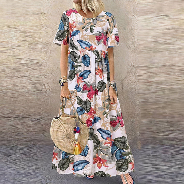 Loewe Elegant Comfortable Floral Summer Dress