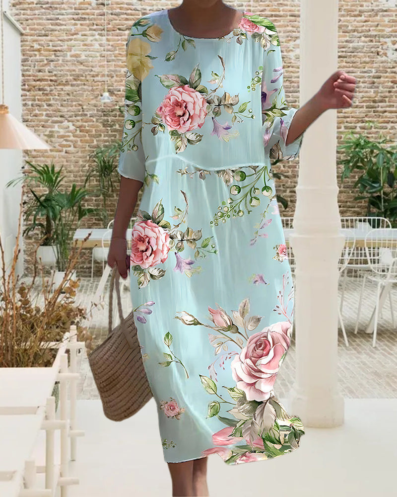 Naia | Stylish Elegant Floral Dress