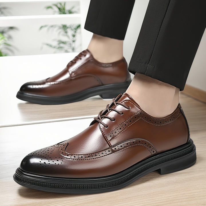 Charlie | Carved Men's Shoes