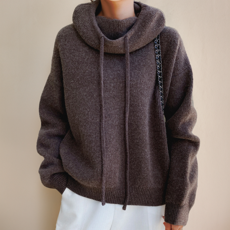 Hanna Knitted hoodie