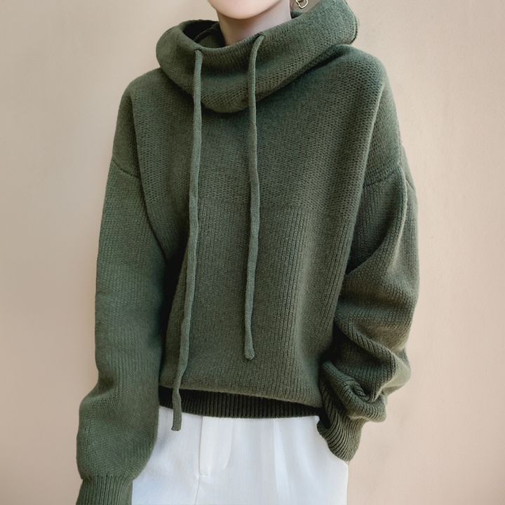 Hanna Knitted hoodie