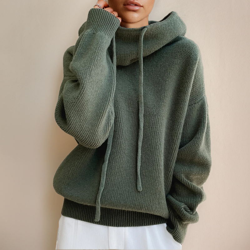 Hanna Knitted hoodie