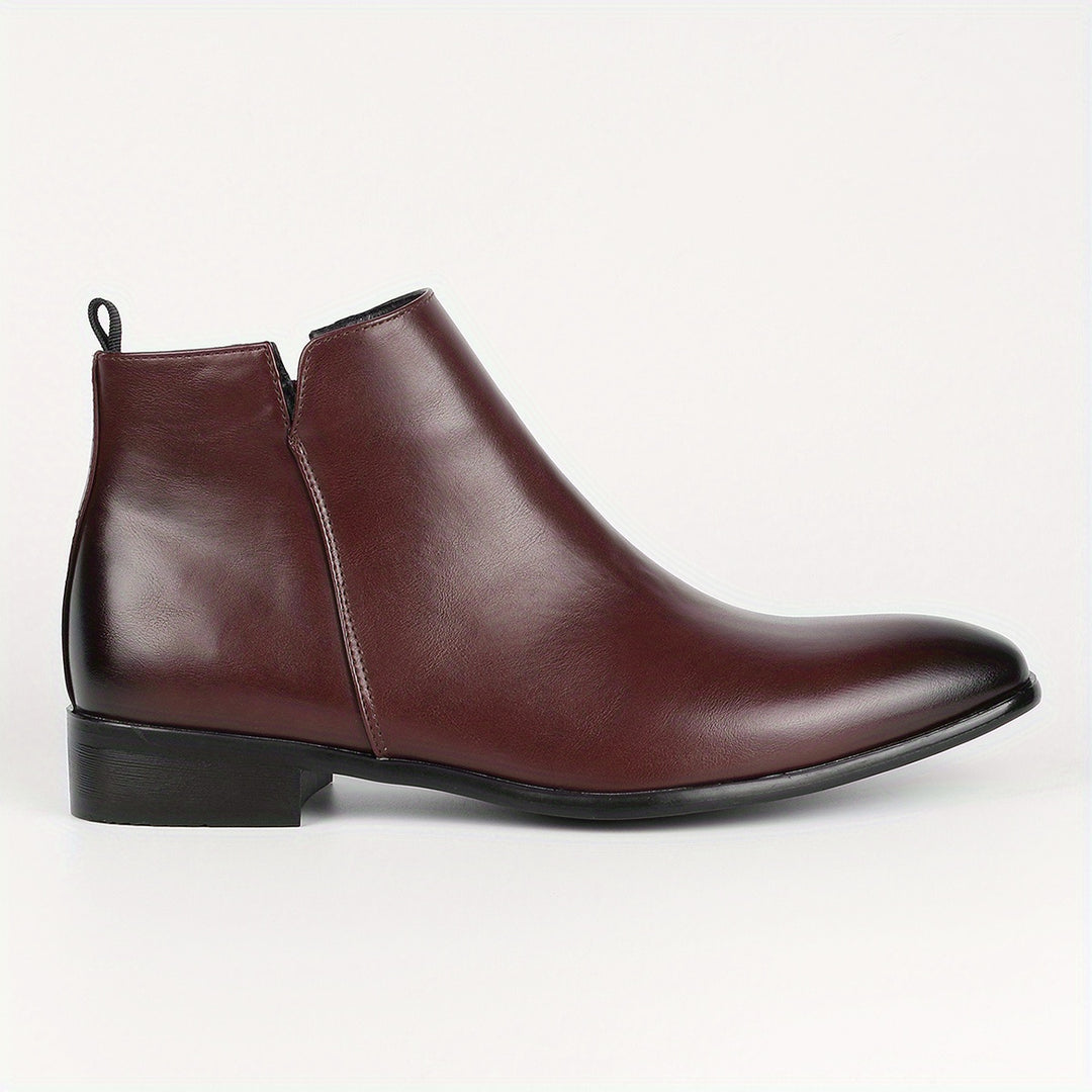 Nicolas | Fashion Zipper Chelsea Boots