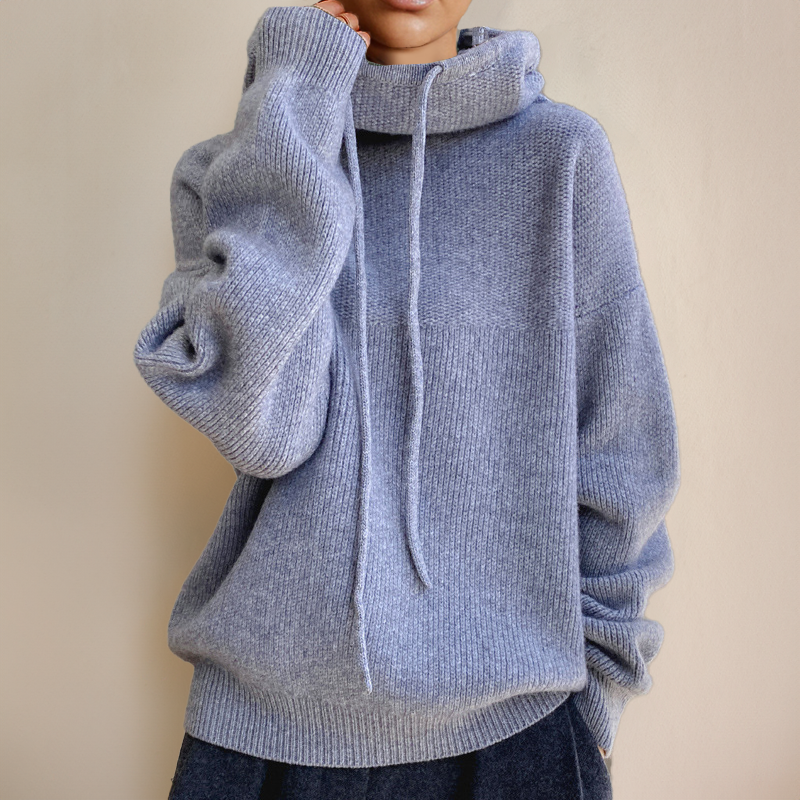 Hanna Knitted hoodie