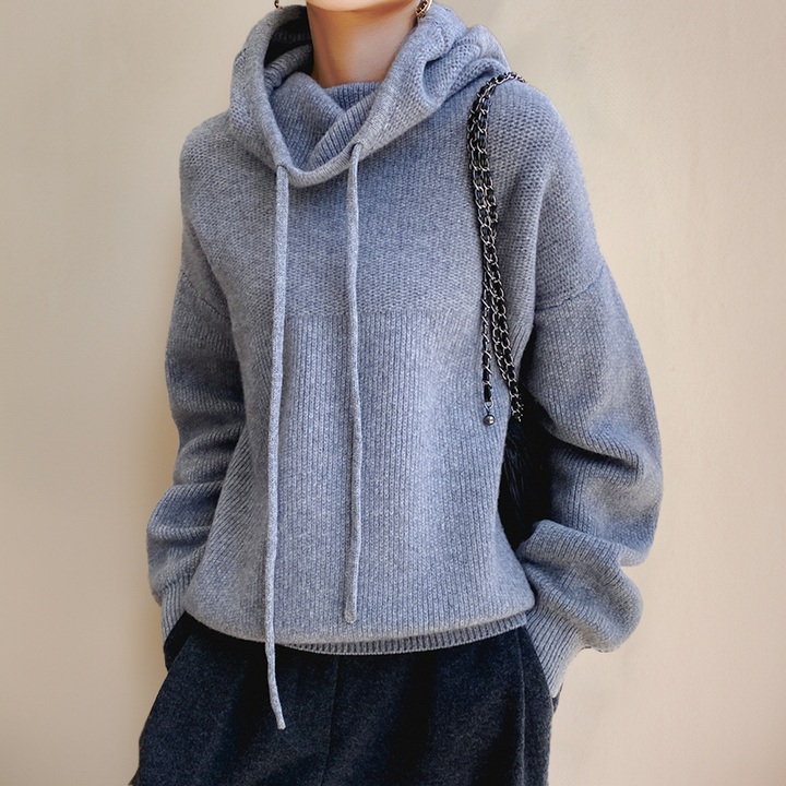 Hanna Knitted hoodie