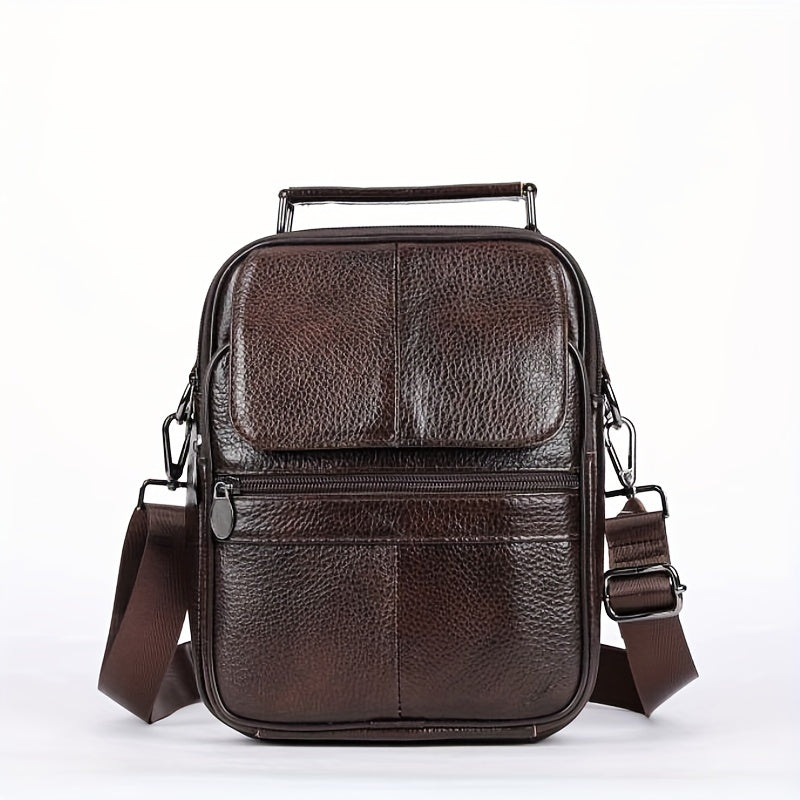 Samuel | Leather Messenger Bag