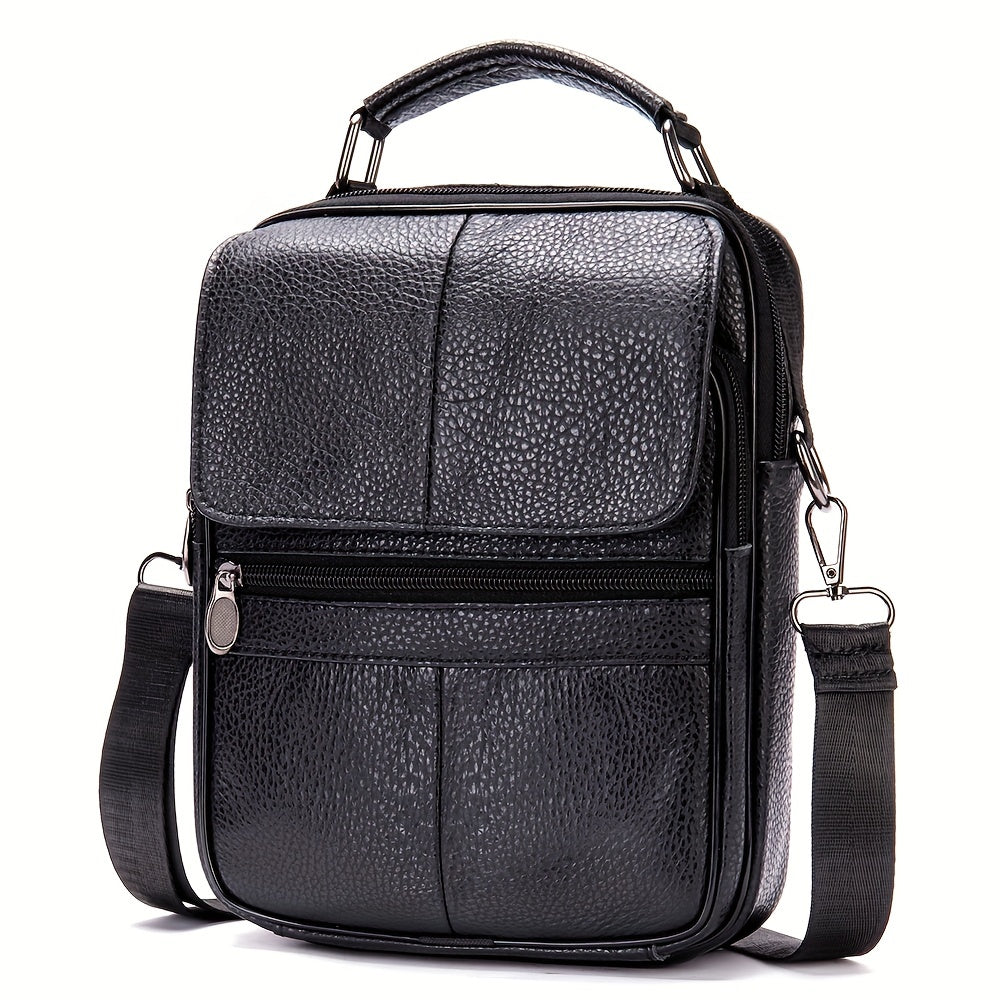 Samuel | Leather Messenger Bag