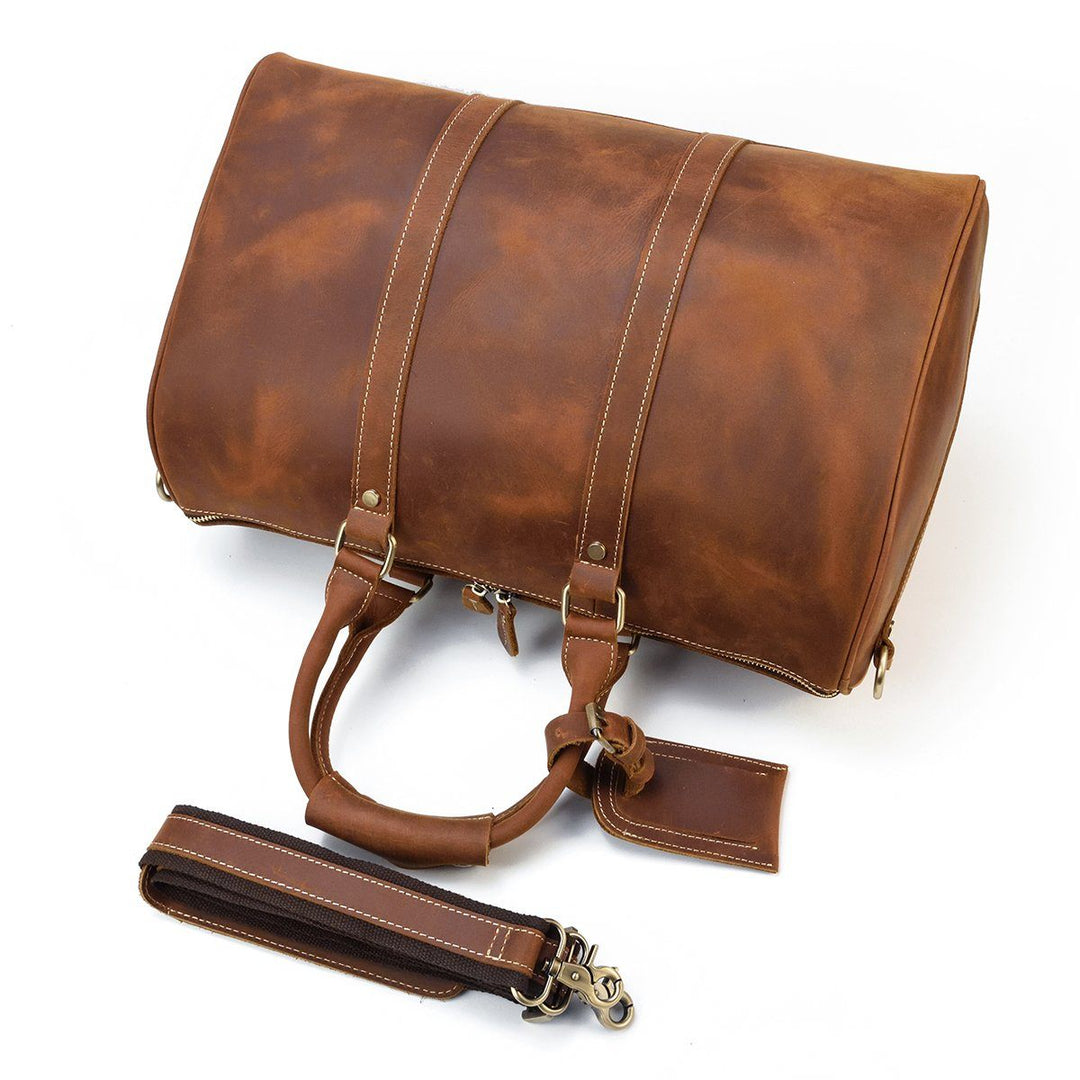 Leuven | Leather Duffle Bag