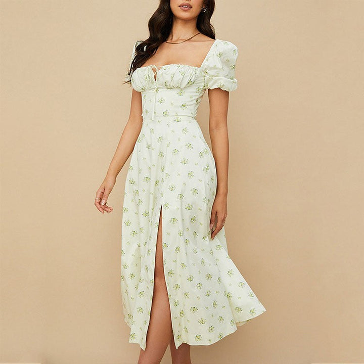 Lucia Amada Puff Sleeve Dress