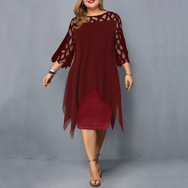 Annika | Plus Size Midi Dress