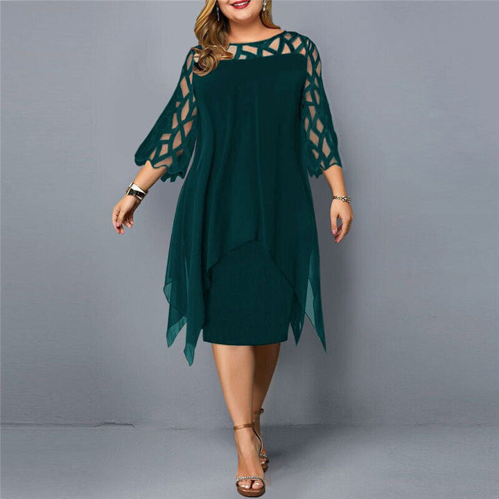 Annika | Plus Size Midi Dress