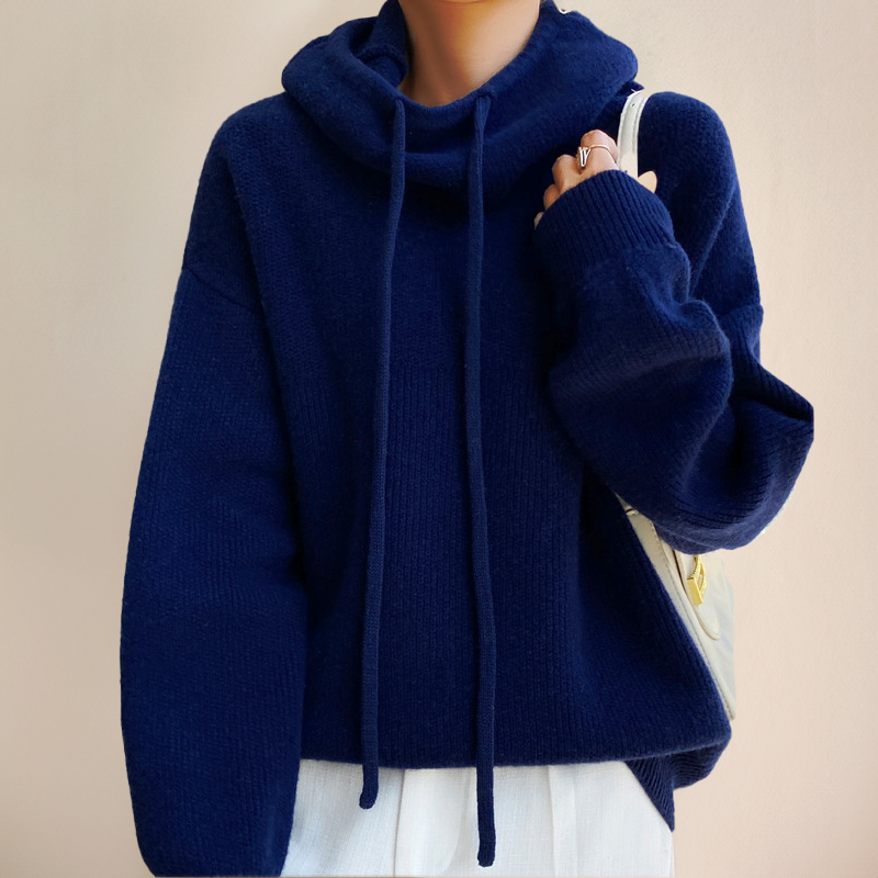 Hanna Knitted hoodie