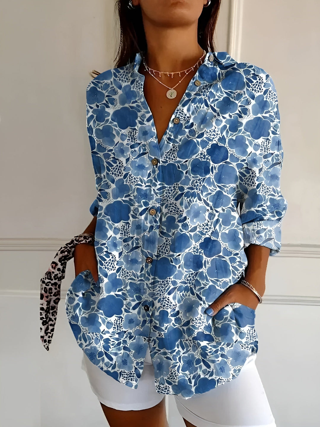 Marni Casual Elegant Floral Blouse